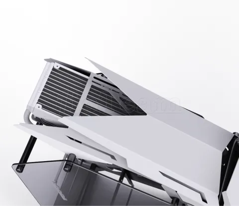 Photo de Boitier Mini Tour Micro ATX Jonsbo Mod-3 Mini avec panneaux vitrés (Blanc)