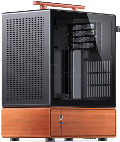 Photo de Boitier Mini Tour Micro-ATX Jonsbo T7 (Noir)