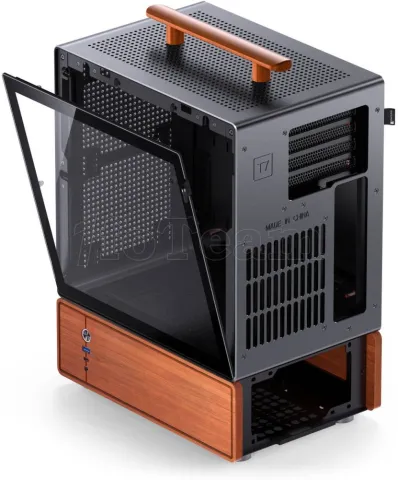Photo de Boitier Mini Tour Micro-ATX Jonsbo T7 (Noir)