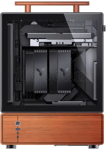 Photo de Boitier Mini Tour Micro-ATX Jonsbo T7 (Noir)