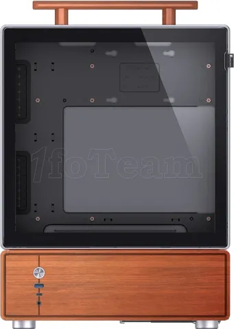 Photo de Boitier Mini Tour Micro-ATX Jonsbo T7 (Silver)