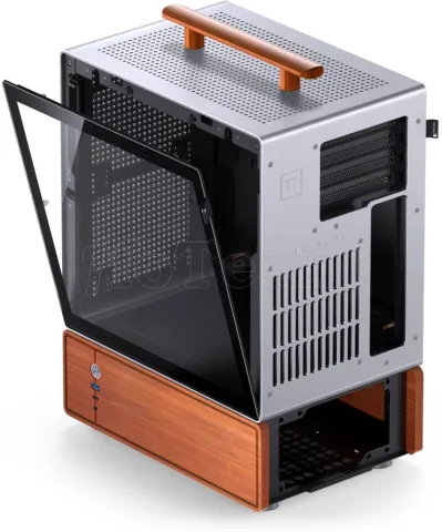 Photo de Boitier Mini Tour Micro-ATX Jonsbo T7 (Silver)
