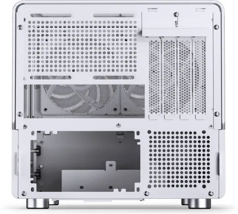 Photo de Boitier Mini Tour Micro ATX Jonsbo V12 avec panneaux vitrés (Blanc)