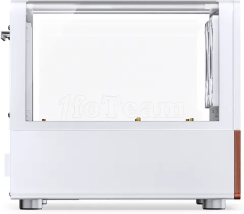 Photo de Boitier Mini Tour Micro ATX Jonsbo V12 avec panneaux vitrés (Blanc)