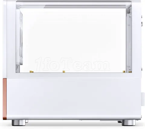 Photo de Boitier Mini Tour Micro ATX Jonsbo V12 avec panneaux vitrés (Blanc)