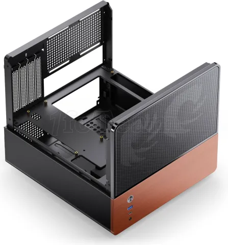 Photo de Boitier Mini Tour Micro ATX Jonsbo V12 avec panneaux vitrés (Noir)