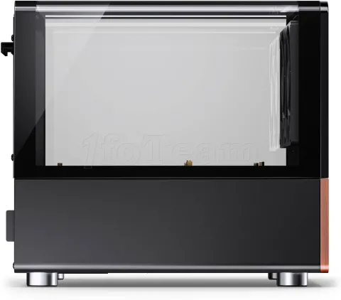 Photo de Boitier Mini Tour Micro ATX Jonsbo V12 avec panneaux vitrés (Noir)