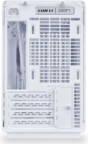 Photo de Boitier Mini Tour Micro ATX Lian-Li A3-mATX (Blanc/Marron)