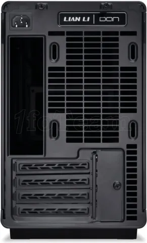 Photo de Boitier Mini Tour Micro ATX Lian-Li A3X-mATX avec panneau vitré (Noir/Marron)