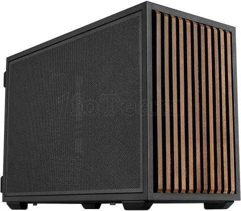 Photo de Boitier Mini Tour Micro ATX Lian Li B4 Wood (Noir)