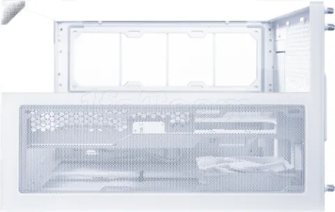 Photo de Boitier Mini Tour Micro ATX Lian-Li O11 Vision-M Digital avec panneaux vitrés (Blanc)