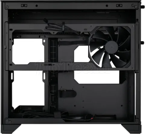 Photo de Boitier Mini Tour Micro ATX Lian-Li O11 Vision-M Digital avec panneaux vitrés (Noir)
