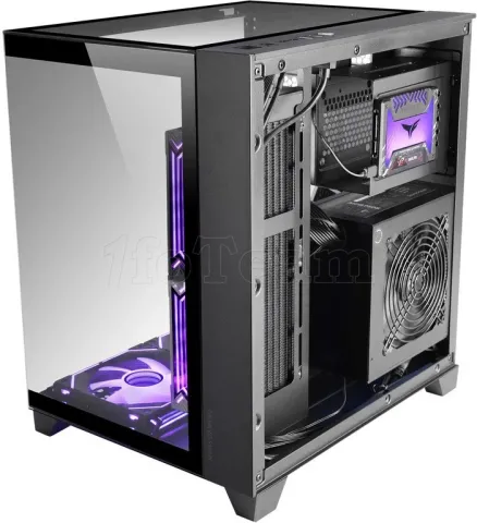 Photo de Boitier Mini Tour Micro ATX Mars Gaming MC-3CM avec panneaux vitrés (Noir)