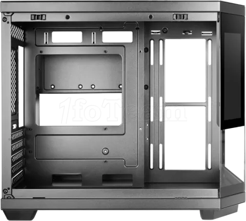 Photo de Boitier Mini Tour Micro ATX Mars Gaming MC-3T Core LCD M avec panneaux vitrés (Noir)