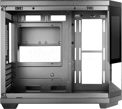 Photo de Boitier Mini Tour Micro ATX Mars Gaming MC-3T Core LCD M avec panneaux vitrés (Noir)