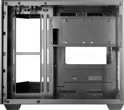 Photo de Boitier Mini Tour Micro ATX Mars Gaming MC-3T Core LCD M avec panneaux vitrés (Noir)