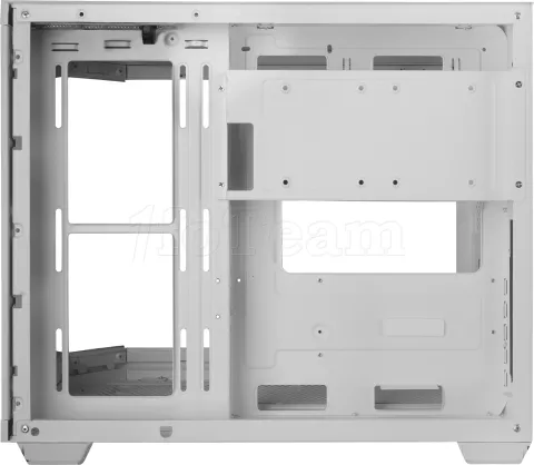 Photo de Boitier Mini Tour Micro ATX Mars Gaming MC-3T Core M avec panneaux vitrés (Blanc)