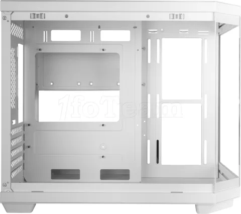 Photo de Boitier Mini Tour Micro ATX Mars Gaming MC-3T Core M avec panneaux vitrés (Blanc)