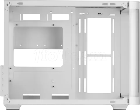 Photo de Boitier Mini Tour Micro ATX Mars Gaming MC-Fusion M avec panneaux vitrés (Blanc)