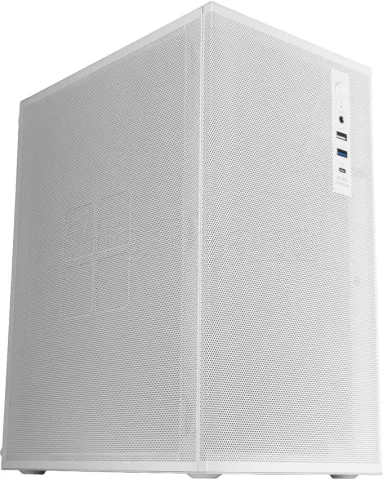 Photo de Boitier Mini Tour Micro ATX Mars Gaming MC-MESHPRO (Blanc)