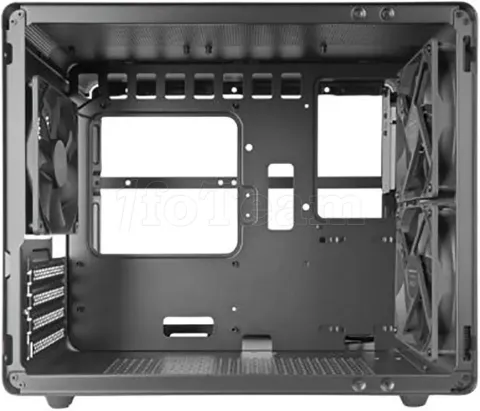 Photo de Boitier Mini Tour Micro ATX Mars Gaming MC-MPro avec panneau vitré (Noir)
