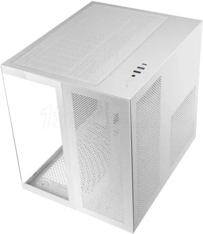 Photo de Boitier Mini Tour Micro ATX Mars Gaming MC-Nova avec panneaux vitrés (Blanc)