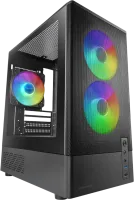 Photo de Boitier Mini Tour Micro ATX Mars Gaming  MC-Onyx avec panneaux vitrés (Noir)