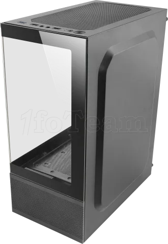 Photo de Boitier Mini Tour Micro ATX Mars Gaming MC-SE avec panneaux vitrés (Noir)