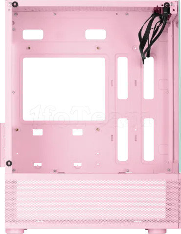Photo de Boitier Mini Tour Micro ATX Mars Gaming MC-SE avec panneaux vitrés (Rose)