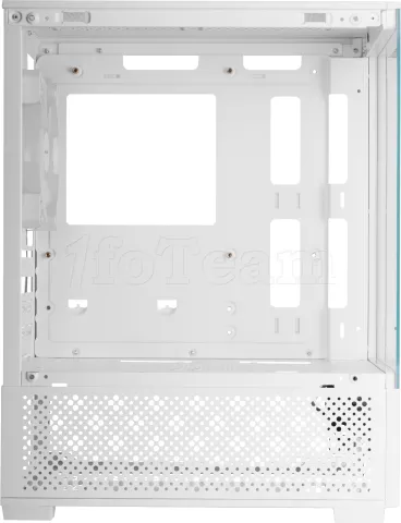 Photo de Boitier Mini Tour Micro ATX Mars Gaming MC-SE2 avec panneaux vitrés (Blanc)