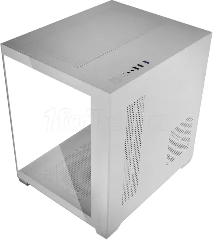 Photo de Boitier Mini Tour Micro ATX Mars Gaming MC-View2 avec panneaux vitrés (Blanc)