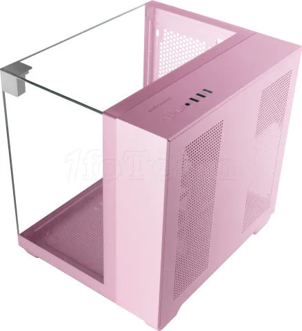 Photo de Boitier Mini Tour Micro ATX Mars Gaming MC-VISIONM avec panneaux vitrés (Rose)