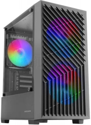 Photo de Boitier Mini Tour Micro ATX Mars Gaming MC-Vortex RGB avec panneau vitré (Noir)