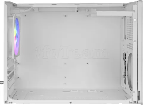 Photo de Boitier Mini Tour Micro ATX Mars Gaming MC-XPS avec panneau vitré (Blanc)