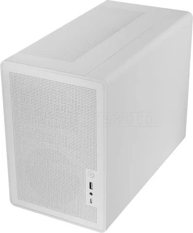 Photo de Boitier Mini Tour Micro ATX Mars Gaming MC-XPS avec panneau vitré (Blanc)