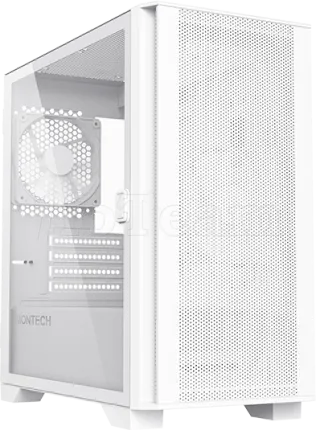 Photo de Boitier Mini Tour Micro ATX Montech Air 100 Lite avec panneau vitré (Blanc)