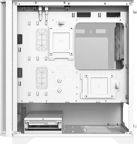 Photo de Boitier Mini Tour Micro ATX Montech Air 100 Lite avec panneau vitré (Blanc)