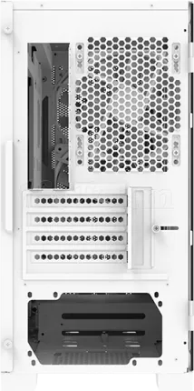 Photo de Boitier Mini Tour Micro ATX Montech Air 100 RGB avec panneaux vitrés (Blanc)