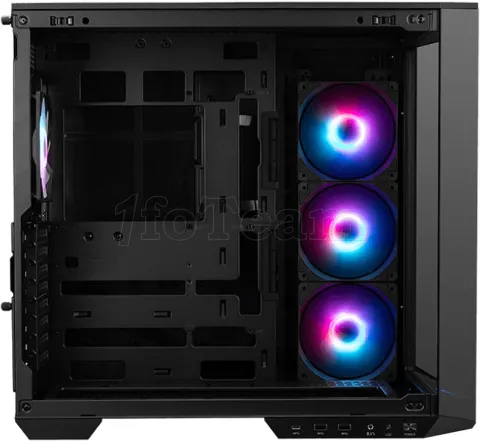 Photo de Boitier Mini Tour Micro ATX MSI Mag Pano 100R Project Zero RGB avec panneaux vitrés (Noir)