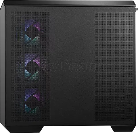Photo de Boitier Mini Tour Micro ATX MSI Mag Pano M100R Project Zero RGB avec panneaux vitrés (Noir)
