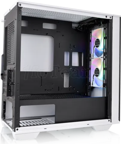 Photo de Boitier Mini Tour Micro ATX Thermaltake Divider 170 RGB (Blanc/Noir)