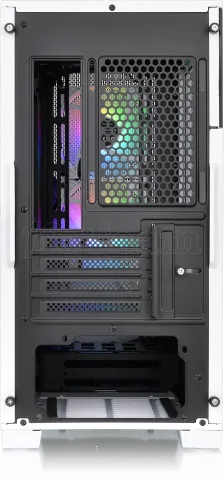 Photo de Boitier Mini Tour Micro ATX Thermaltake Divider 170 RGB (Blanc/Noir)