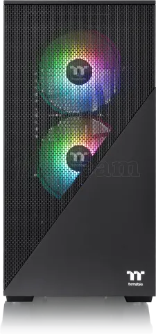 Photo de Boitier Mini Tour Micro ATX Thermaltake Divider 170 RGB (Noir)