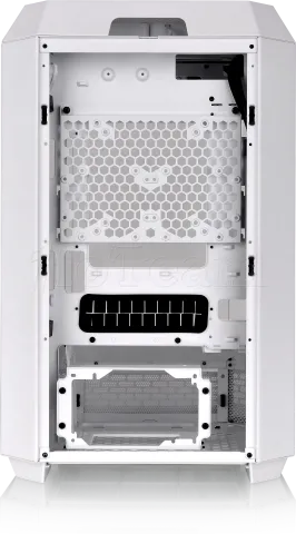 Photo de Boitier Mini Tour Micro ATX Thermaltake The Tower 300 avec panneaux vitrés (Blanc)