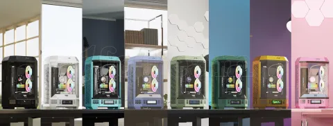 Photo de Boitier Mini Tour Micro ATX Thermaltake The Tower 300 avec panneaux vitrés (Bleu/Noir)
