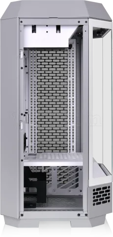 Photo de Boitier Mini Tour Micro ATX Thermaltake The Tower 300 avec panneaux vitrés (Gris)