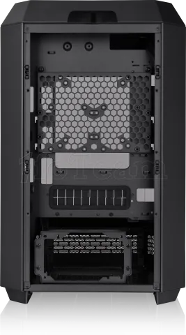 Photo de Boitier Mini Tour Micro ATX Thermaltake The Tower 300 avec panneaux vitrés (Noir)