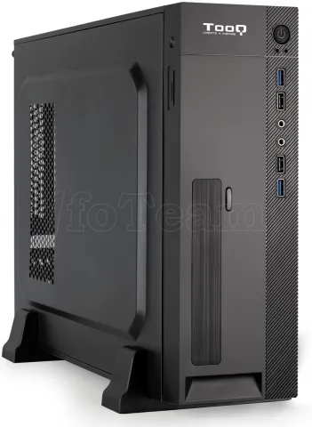 Photo de Boitier Mini Tour Micro ATX TooQ TQC-3008U3C + Alimentation 500W (Noir)