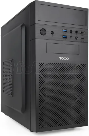 Photo de Boitier Mini Tour Micro ATX TooQ TQC-4701-SP + Alimentation 500W (Noir)