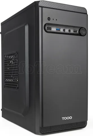 Photo de Boitier Mini Tour Micro ATX TooQ TQC-4702-SP + Alimentation 500W (Noir)